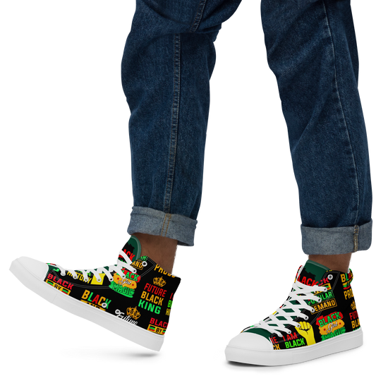high top canvas shoes