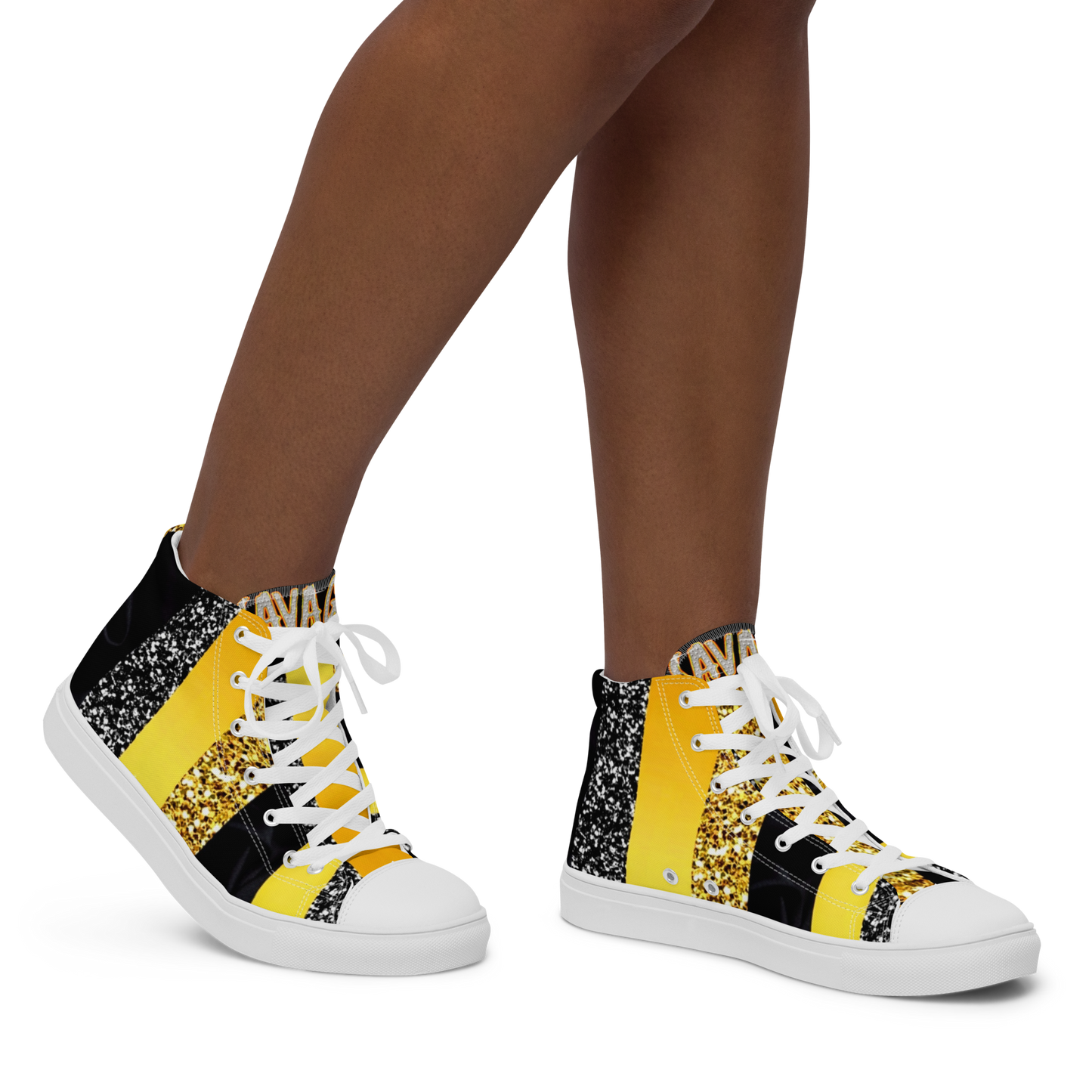 high top canvas shoes